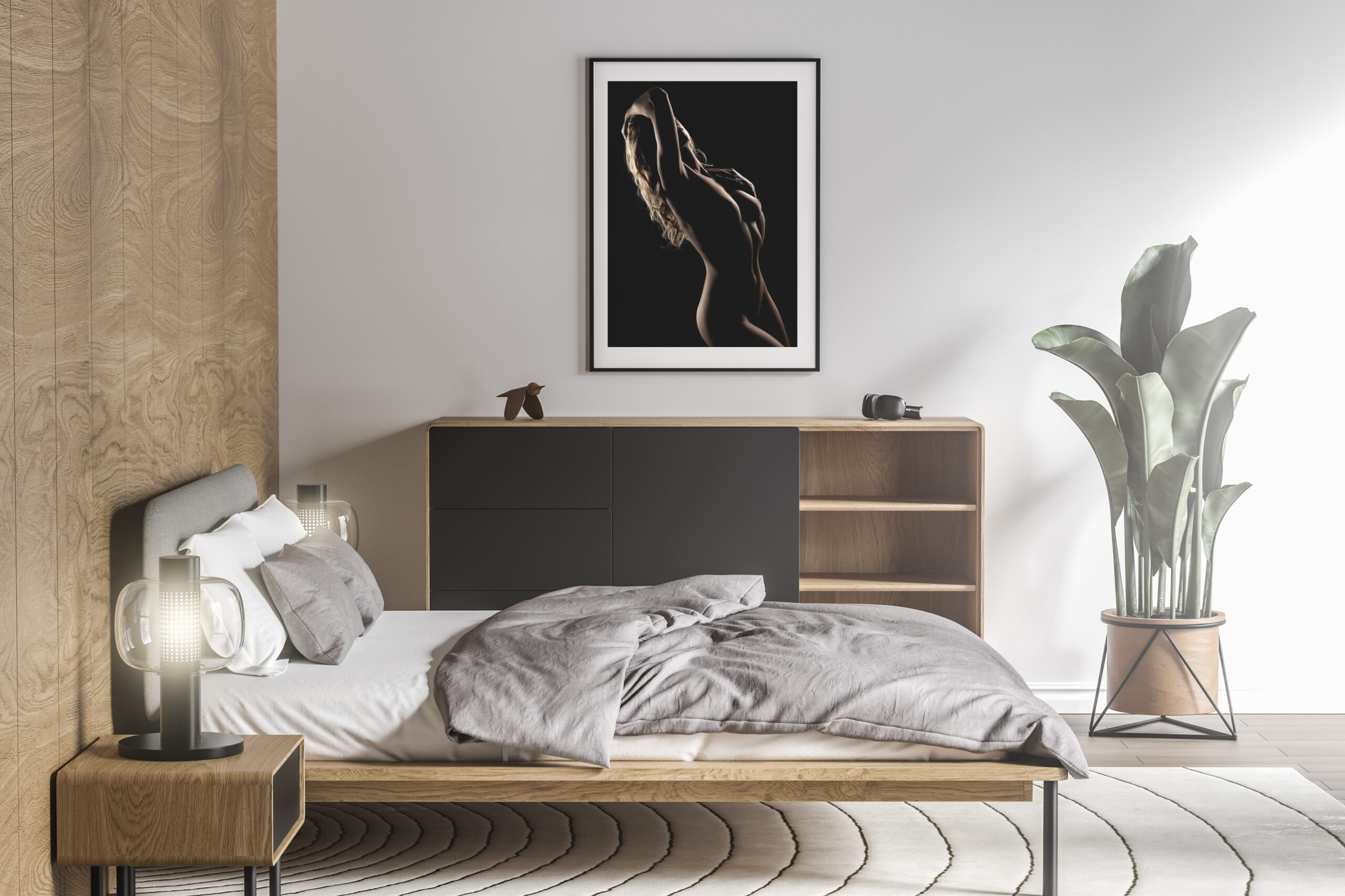 Modern Poster Mockup #17 by Anthony Boyd Graphics